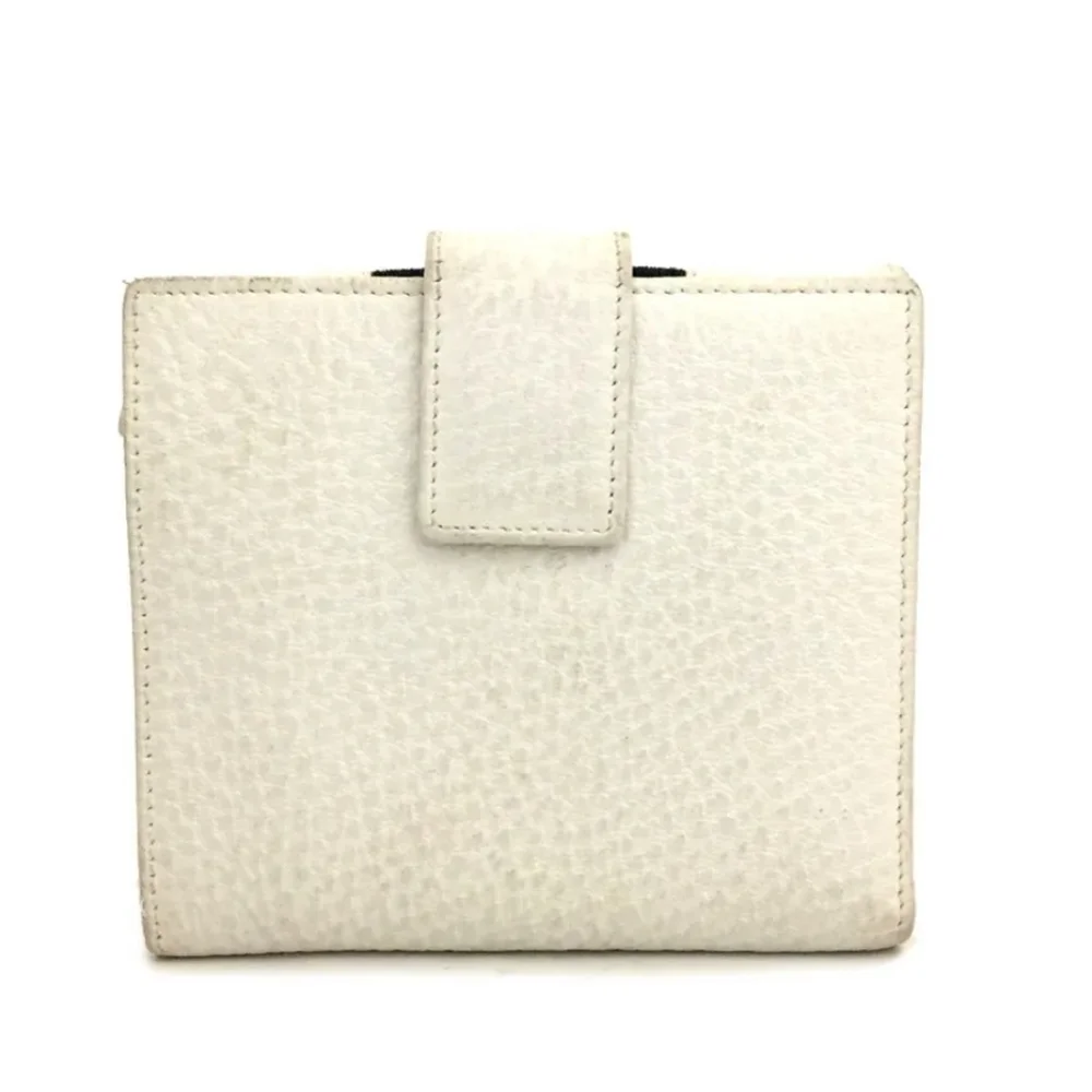 GUCCI Webbing Interlocking G Leather Bifold Wallet